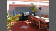 4/89 Bay Terrace Wynnum QLD 4178 POSITION - POSITION - POSITION Its all about the views, Fabulous bay views, from all levels and you can leave the car at home, lift to Bay Terrace and everything's on your doorstep.Including Two minute walk to the Esplanade and the Wynnum Train Station. Tri level unit with 2 bedrooms, air conditioning, tiled living area,Dishwasher, Automatic garage door.Solar hotwater. Two outdoor areas with shade sails, One a rooftop covered area with power for fabulous entertaining. General Features Property Type: Unit Bedrooms: 2 Bathrooms: 1 Indoor Features Air Conditioning Outdoor Features Garage Spaces: 1 Other Features Built-In Wardrobes,Close to Schools,Close to Shops,Close to Transport,Secure Parking