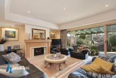 9 Fadaro Crescent Warrandyte South VIC 3134 THE BEST OF BOTH WORLDS Your family has searched high and low for that perfect "tree change", a place to breathe, a place to unwind, a simple escape from hectic suburban life but you're just not ready to "go bush?" We have found the answer to your prayers: This quality built Glenneagles home with a commanding street presence sits on almost 4000m2 of near level, private and peaceful, immaculately landscaped grounds. Careful planning and design has resulted in a home where all of the rooms enjoy views of the gardens, whilst large picture windows enhance its spacious feel. Zoned sleeping and living areas that flow effortlessly from one to the other and then out to the covered patio and gardens make family living and entertaining a breeze. Separate formal & informal living areas, 4 bedrooms and a study share two marble-tiled bathrooms and two powder rooms, with the master bedroom boasting 'His & Hers' walk-in wardrobes and ensuite. The American Oak kitchen with granite benchtops & stainless steel European appliances is perfectly positioned adjacent to the fully tiled meals area and overlooks the spectacular outdoor entertaining area with the built-in mains gas BBQ and cafe blinds. General Features Property Type: House Bedrooms: 4 Bathrooms: 2 Land Size: 3997 m² (approx) Indoor Features Study Outdoor Features Garage Spaces: 4 $1,350,000 - $1,500,000