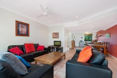 4/37 Childe Street, BYRON BAY, NSW 2481 “Ahimsa” is a fabulous townhouse in a small resort complex of 9, perfectly located just 100m from Belongil beach and offering a casual laid back atmosphere. Ideal to live in or rent out. Upstairs features 3 bdrms, main with ensuite & balcony. Downstairs, spacious lounge, living area opening onto a private terrace ideal for al fresco entertaining & overlooking saltwater pool, spa & lush sub-tropical gardens. FOR SALE: $745,000