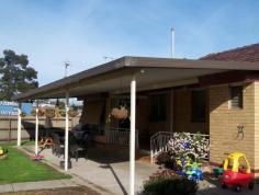 2 Oak St Seymour VIC 3660 For Sale $295,000
With the added bonus of two street frontages and
the benefits of being only a very short stroll to shops, schools and
doctors make this property a possible subdivision project. Positioned
on a huge corner block this classic cream brick veneer offers three
spacious bedrooms all with built in robes, living room, kitchen/meals
area and extra large laundry. It features gas ducted heating, ornate
plasterwork, air conditioning, a huge outside entertaining area,
carports and lock up garage/workshop. A true family home with ample
possibilities!