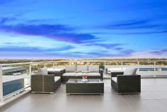 509c/81-86 Courallie Avenue, HOMEBUSH WEST, NSW 2140 This penthouse is referred to by the other residents as ‘the house in the sky’. Entertaining 100 guests to watch the fireworks on New Year’s Eve on the magnificent 170sqm terrace with massive under roof pavilion will make you the envy of your friends. 280 degree uninterrupted views from the Harbour Bridge and city to the east, Chatswood and Olympic Park to the north and the Blue Mountains to the west. This ‘one off’ design is situated on the most northern point of the Estate. Total privacy, do as you please. This is a full brick and concrete building.