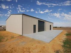 $348,000 + GST $348,000 + GST Lot 19 Jannali Road, Dubbo NSW 2830 Whalan.Co Estate Agents present an excellent opportunity to establish yourself in a growing area of Dubbos Industrial Estate.
Dubbo Industrial Park is established in West Dubbo, just off the
Mitchell Hwy which has a large commercial traffic flow, and includes
access to the road train route.
Stage 1 is just about sold out, with only 2 x Shed and Land packages
left. Do not miss this opportunity to buy at a bargain price!
These packages are exceptional value and include:
- a fully supplied and built State wide Sheds BlueScope colorbond all steel Machinery Shed (30m or 36m x 18m x 5.4m dimensions)
- 2 x 4.8M x 4.5M Ezi Roll Industrial Shutters with electric motors,
- a 125mm thick 25mpa concrete floor poured and finished to an industrial use quality,
- Full boundary supplied and fit 2.1M chain-wire security fencing with 3 strand barbwire,
- 2 x 3.0m Security Gates with pins in like to fencing,
- Zoned IN2 Industrial, fully serviced, 30KVA power to each lot, fully Kerbed and Guttered.
Lot 19 – (4000m2) priced to sell from $348,000* +GST (550m2 Shed) or $368,000* +GST (650m2 Shed)
Lot 20 – (4163m2) priced to sell from $387,000* +GST (550m2 Shed) or $407,000* +GST (650m2 Shed)
125mm Concrete Hardstand can be supplied at $98.00m2 (GST inclusive) - See more at: http://www.whalan.co/listings/commercial_sale-196731-dubbo/#sthash.1glyRwiP.dpuf Whalan.Co Estate Agents present an excellent opportunity to establish yourself in a growing area of Dubbos Industrial Estate. Dubbo
Industrial Park is established in West Dubbo, just off the Mitchell Hwy
which has a large commercial traffic flow, and includes access to the
road train route. Stage 1 is just about sold out, with only 2 x Shed
and Land packages left. Do not miss this opportunity to buy at a bargain
price! These packages are exceptional value and include: - a fully supplied and built State wide Sheds BlueScope colorbond all steel Machinery Shed (30m or 36m x 18m x 5.4m dimensions) - 2 x 4.8M x 4.5M Ezi Roll Industrial Shutters with electric motors, - a 125mm thick 25mpa concrete floor poured and finished to an industrial use quality, - Full boundary supplied and fit 2.1M chain-wire security fencing with 3 strand barbwire, - 2 x 3.0m Security Gates with pins in like to fencing, - Zoned IN2 Industrial, fully serviced, 30KVA power to each lot, fully Kerbed and Guttered. Lot 19 – (4000m2) priced to sell from $348,000* +GST (550m2 Shed) or $368,000* +GST (650m2 Shed) Lot 20 – (4163m2) priced to sell from $387,000* +GST (550m2 Shed) or $407,000* +GST (650m2 Shed) 125mm Concrete Hardstand can be supplied at $98.00m2 (GST inclusive)