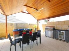 12 Lutey Rd Attadale WA 6156 You'll immediately be impressed by the volume of space, light and premium finishes, featuring five generous sized bedrooms and three separate living zones. - Functional light filled kitchen with granite counter tops and breakfast bar, quality appliances, dishwashing machine. - Well designed floor plan for the extended family or friends visiting there is a guest/master bedroom on the ground floor. - Three separate living zones, downstairs activity room, study, family area and upstairs retreat opening onto the private balcony - Timber floors to downstairs living areas - Spacious alfresco area with timber lined ceiling - Full height tiling to ensuite and bathrooms finished with engineered stone counter tops, relax in the comfort of your own spa at the end of the day - Three Wc's - Intercom ,Security system, high ceilings throughout - Ducted vacuum system - Abundance of storage and cupboards - Built in 2000 - Remote double lockup garage with shoppers' entry - Extra parking bay for a car, small boat or trailer - Low maintenance exposed aggregate to driveway and car bay - Easy care reticulated gardens on a 490 sqm. - Handy location within close proximity to Santa Maria College, Mel Maria Primary school and Attadale Primary school, parklands, river, shops and cafe's. Please contact Frank Bove on 0408 437 636 for further information.