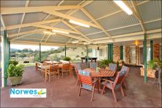 10 & 12 Bowen Mountain Road Grose Vale NSW 2753 City Edge, Country LivingRight at the fringe of the Blue Mountain with breath taking views to the greater Sydney city.
From as little as $8-$9 per square meter, opportunity to secure 1 or 2
title totalling 113.56 acre or 459.600m2. Room to build your dream
country estate on top of the hill and take advantage of those enormous
views towards the East.
10 Bowen Mt Rd (63 acres):
Currently sits a 16y.o contemporary home with 4 bedrooms + Study, 3way
bathroom + ensuite. Large double 7x7m auto garage door, in-ground pool
and a massive pergola overlooking the valley. There also a massive 14.5m
x 14.5m American barn workshop with auto doors, 3 phase power &
bathroom facility. Price Guide: $2.5 million
12 Bowen Mt Rd (50.5 acres):
Auto door colour Bond American Barn (aprox 150m2) with own Kitchenette
and Bathroom facility while building your dream home STCA on this ideal
spot up the hill to capture the views. Massive water catchment and
irrigation outlet system throughout the property. Price Guide: $1.5
million
Both properties are currently used for stocks and fully fence off
paddocks, can be purchase separately or joint, great future potential
for subdivision or development STCA. Why not own yourself a large parcel
of Australia's Real Estate Now. Please call Terry on 0419 601 890 for
more details
Other Features: Ducted Air Conditioning, Dishwasher, Walk-in pantry,
Steel frame home with colour bond roofing, 2 hydraulic gate and Bus at
the door. Unlimited water + gravity feed dam, each has a stock loader,
underground bore and private road access.
Vendor's Comment: Quiet and peaceful surrounds, rolling hills, amazing
views, birds and wild life makes our home more like living in a resort.
Breakfast on the outside Patio is so relaxing soaking up the whole rural
aspect that surrounds us. I just love this!