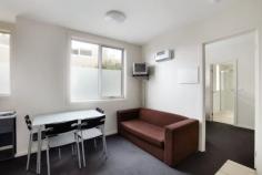 10/17 Park Street Hawthorn VIC 3122 SUPERB VALUE! PERFECTLY POSITIONED STUDENT ACCOMMODATION APARTMENTS -$165,000 Plus each or Buy Both $330,000 Plus -Fully Self Contained and Furnished -Low Body Corp Fees -Great Opportunity General Features Property Type: Apartment Bedrooms: 1 Bathrooms: 1 $165,000