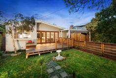 5 Ranfurlie Road Forest Hill Vic 3131 Package a fully renovated, super-stylish interior with fantastic
outdoor entertaining options and a sought-after Forest Hill address and
what you have is the perfect bundle required for happy family living.
Polished timber floorboards sparkle beneath the wonderful high ceilings,
while a vast open-plan configuration defined by its flowing sense of
open space owes its vibrant nature to the abundance of natural light
that enters the home. A stylish kitchen is the stuff the home cook
dreams about, given the heap of bench space available, loads of storage
for those pots and pans and a 900mm Lofra stainless steel freestanding
cooker. The home's seamless integration with two outdoor areas also
presents plenty of options for the grand entertainer. Beautiful French
doors that backdrop the large dining open onto a gorgeous front deck and
picturesque garden, and when gatherings are of a larger nature, an
undercover deck with its own spa offers the perfect stage. Kids
will love playing about the large grassed backyard, while fully-tiled
bathrooms (Master ensuite with frameless shower), generous-sized
bedrooms, gas ducted heating and split-system heating and cooling adds
further appeal. A lifestyle of convenience is also on the cards for the
lucky buyer of this move-straight-into-home, with Forest Hill Chase, bus
services, Brentford Square, Parkmore Rd shops and Forest Hill Reserve
all within walking distance, while local primary and secondary schools
are only moments away.