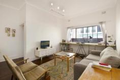6/25 Beach Road Bondi Beach NSW 2026 RENOVATED BEACH PAD! Set in a boutique Art Deco building, this renovated apartment is located one block from vibrant Bondi Beach. Modern interiors compliment light filled open plan living and generous accommodation, presenting a superb home or investment opportunity. - Two bedrooms (main bedroom with large built-in wardrobe) - Large separate living room, with gorgeous ornate high ceilings - Renovated (gas) kitchen leading into separate dining area - Good size renovated bathroom with internal laundry - Stunning newly polished floorboards throughout - Small block of only six apartments, security building - Walk to the beach, shops, cafes, restaurants and CBD buses