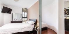 10/299 Stanmore Road Petersham NSW 2049 You will enjoy living in this modern apartment, designed to draw the natural light and landscape inside and create continuity and balance between the external and interior environment. On the top floor of a low rise security complex of only 14, peaceful and light, the home features: *1 double bedroom with B.I.W and opens onto a balcony *Open plan living and dining flows effortlessly to an expansive sun soaked entertaining terrace with panoramic district views – great for New Year’s eve party and relaxation *Gourmet kitchen with stone bench-top and gas cooking *Big sparkling bathroom *Internal laundry, air-conditioning *Security car parking – what a treat