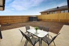 2/11 Patho Court Westmeadows VIC 3049 LAST 1 LEFT, BE QUICK !!! This stunning brand new home is up on offer for the lucky buyer who would like to buy a first home/ or their 1st or more investment(s) at an affordable price tag, the catch is that there were 10 available but ONLY 1 left, so be quick. Comprising of an open plan, flooded with natural light formal lounge zone, stunning spacious kitchen with Caesar Stone tops and an adjoining family/meals area for extra space. 3 bedrooms on offer (master with full ensuite and WIR), birs, central lavish bathroom and laundry. Walk outside to your great size recently seeded backyard with a paved section for all your entertainment needs. Extras include: central ducted heating, refrigerated cooling, sparkling floorboards and within close proximity to schools shops and public transport. General Features Property Type: Unitblock Bedrooms: 3 Bathrooms: 2 Outdoor Features Garage Spaces: 2