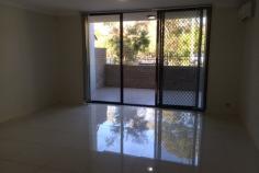 3/57-61 The Esplanade Guildford NSW 2161 *** OPEN FOR INSPECTION WEDNESDAY 8TH OCTOBER 2014 AT 4:30-4:45PM SHARP UNLESS LEASED PRIOR*** Young and Modern two bedroom unit on the ground floor, features include tiled open plan living area with split system air conditioning, large modern kitchen with stainless steel appliances and dishwasher, modern bathroom, built in to main bedroom, internal laundry with dryer, good size courtyard and single garage. Located in a security complex with intercom this property is within minutes to Station, Shops and Schools. (F)