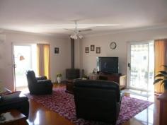 115 Anderson Street, WARRACKNABEAL VIC 3393 $225,000 Well positioned close to schools and park, this low maintenance steel clad home oozes quality and tasteful decor and offers everything a growing family needs. Large formal lounge with OPF + gas heater, ceiling fan & ref a/c; ducted evap a/c throughout; renovated kitchen has elec oven & meals area; adjoining is open 2nd living dining area with S/C heater & split system, leading to covered paved outdoor entertaining BBQ area. Four bedrooms all with robes & fans, master has ref a/c, renovated tiled bathroom has S O B & vanity. Large internal laundry, sep toilet. Lovely garden setting, single garage with roller door & large steel shed/workshop/caravan shed. Outstanding home in every respect - move in and enjoy.