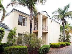 2/5 Macleod Road Applecross WA 6153 This is an exciting free standing 2 storey townhouse residence situated in the acclaimed village precinct offering a richness of the “lock-up & get busy living lifestyle!” ? Just so light & bright capturing all the glorious morning sunshine ? 3 generous accommodation zones all with WIR/BIR’s and the master suite is enormous and hosts a “Juliette balcony” ? 2 generous bathrooms with the main offering separate shower & bath recesses and there are 3 wc’s in total inclusive of a powder room ? Beautifully kept group of just 8 residences with lush gardens and a 75m stroll to the cafes ? A pleasant kitchen with living spaces tounwind within on either side ? Ducted a/c upstairs and split system downstairs, fully insulated ? Double remote garaging and a massive private courtyard guaranteed to host oodles of laughter ? Originally constructed ahead of its time in 1993 and kept well up to speed by a proactive strata company I guarantee you will become very spoilt by a combination of residing in this home and relishing it’s setting!!