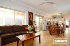 14 Daisy Way Carrum Downs VIC 3201 Price by Negotiation $349,000 - $359,000 Then this is the home for you! Comprised of 3 bedrooms master with ensuite, 2 living areas including a spacious lounge, open plan kitchen overlooking a meals / family room, SLUG which is currently setup as a teenage retreat and storage area, all of this topped off by a large enclosed outdoor entertaining area. The home is packed with features some of which include ducted heating, split system, ceiling fans and side access allowing for caravan or boat storage. - See more at: http://carrumdowns.harcourts.com.au/Property/587777/VCD23588/14-Daisy-Way#sthash.HG8TMMqI.dpuf
