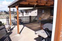 3 Panorama Place Deloraine TAS 7304 What A View Modern 3 bedroom home Completely renovated kitchen featuring granite bench-tops, with top quality fittings Main bedroom has adjoining ensuite All bedrooms have built-in robes Renovated bathroom Spacious open plan kitchen, dining & lounge With panoramic views over the town and countryside Adjoining the double garage is a teenager's retreat which would be an ideal fourth bedroom or second living area and has its own entrance There is a private undercover deck area with an outdoor jacuzzi plus room for the barbeque and entertaining Securely fenced yard with Cubby house for the children Extensive tiled and paved area Located in town centre with all amenities close by General Features Property Type: House Bedrooms: 3 Bathrooms: 2 Land Size: 1136 m² (approx) Indoor Features Ensuite: 1 Dishwasher Open Fireplace Outdoor Features Garage Spaces: 3 Other Features Light Fittings, Insect Screen, Exhaust Fan, Range Hood, TV Antenna, Clothes Line, Close to transport $359,000