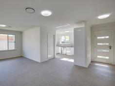 13 Gundys Lane Mudgee NSW 2850 $345,000 Exceptionally well appointed House - Property ID: 755877 A stylish retreat in a quiet cul-de-sac, this BRAND NEW home presents a bright, contemporary layout with relaxing indoor/outdoor entertainment spaces. * Generous tiled open living/dining area * Stone kitchen, gas cooktop and stainless appliances * 3 bedrooms - two fitted with built-in robes * Ducted Daikin Air conditioning zoned control * Three way main bathroom quality appointments * Covered alfresco entertaining flows off living * Automated garage with direct internal access * Custom laundry with bench/cupboard storage * Built by award winning local builders Lynch Building Group * Torrens Tile (No Strata fees) 284sqm block * An outstanding investment opportunity with solid returns * Walk to Schools, parkland, shops and cafs * First home owners grant eligible - $15,000 plus save on stamp duty Print Brochure Email Alerts Features Land Size Approx. - 284 m2 Built-In Wardrobes Garden Secure Parking