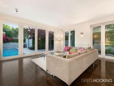133 Canterbury Road Middle Park VIC 3206 "Wansley" Captivating Residence With Unique Separate Tower Apartment A magnificent and unique landmark property “Wansley” boasts a captivating combination of c.1890 Victorian grace and sophisticated architect designed contemporary space. This stylish home with a four bedroom floor plan on 370sqm (approx) also features an adjoining c.1926 unique tower apartment. Behind its stunning heritage facade, an exquisite lead light entry and grand arched hallway introduce formal sitting and dining rooms filled with the personality of handsome marble open fireplaces and soaring ceilings. Beyond, an integrated marble kitchen with Smeg appliances serves light drenched open plan spaces extending to landscaped outdoor zones that include a solar/gas heated pool, shaded alfresco entertaining domains and remote garage via Canterbury Place. Upstairs, a deluxe main bedroom enjoys its own zone with open fire, verandah access, extensive built in and fitted walk in robes and palatial bathroom with freestanding bath and fireplace. In a separate wing, three further double bedrooms feature built in robes/ desks. Complements include hydronic heating, ducted cooling, abundant built in storage. The unique separate tower apartment which is flexible as further accommodation, a ... show more View Sold Properties for this Location View Auction Results General Features Property Type: House Bedrooms: 6 Bathrooms: 3 Indoor Features Toilets: 5 Air Conditioning Outdoor Features Garage Spaces: 1 Swimming Pool - Inground Other Features Built-In Wardrobes,Close to Schools,Close to Shops,Close to Transport,Secure Parking, views
