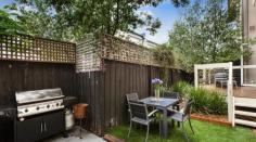 5/24 Dundas Street, Thornbury Vic 3071 Welcome to the renowned Dundas Place, an exclusive community of only ten premier residences so tightly-held and immaculately maintained – right at the most blue-chip heart of Thornbury. Enviably positioned at rear away from street frontage, enjoy the mesmerisingly tranquil ambience all around plus immediate access to a crystalline lap pool and lush barbecue pavilion amongst the stunning resort-style tropical backdrops. Spoil yourself with an extremely generous floorplan showcasing a voluminous living and dining area which flow seamlessly through custom bi-fold glass doors to an outdoor entertainer’s timber deck overlooking a sunlit alfresco patio and a pristinely groomed private courtyard. The open-plan gourmet kitchen boasts premium 4cm solid stone benches, a stylish chef’s island and state-of-the-art Blanco appliances, whilst the two deluxe bedrooms feature high-quality built-in wardrobes and gorgeous light-flooded garden views towards the east.