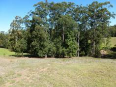 This nicely elevated 6,443 sq.mtr. block has plenty to offer. There is a
great building site overlooking the land and it is nicely set back from
the road. There is also a dam for extra water and the block is in a
rural setting but less than 10 minutes from the main Bruce Highway.
Another feature is that the building site overlooks a lovely rural
setting.