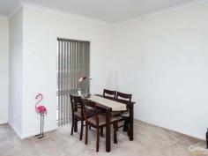 20/291 Ocean Keys Blvd Clarkson WA 6030 EXECUTIVE STYLE! Inspection Times: Sun 09/11/2014 01:30 PM to 02:00 PM Modern apartment boasting quality fittings and fixtures and neutral decor throughout. Situated in secure complex in Somerly central and just metres away from shops, cafes, parks and train station. Easy care inner city style living or investment without the price tag! Secure today. * Open living, dining and kitchen inc TV point and reverse cycle air conditioning * Modern Kitchen inc double fridge/freezer recess, s/s electric cooktop, s/s electric oven, built-in pantry, microwave & dishwasher recess, loads of cupboard space * Master bedroom inc mirrored built in robes and ensuite with WC * Double 2nd bedroom inc mirrored built in robe * 2nd bathroom inc 2nd WC * Large built in linen cupboard * Laundry inc dryer * Electric storage hot water system * Large balcony * Secure car parking for 2 vehicles * Storeroom * Strata Levies $620.15/qtr * Water Rates $175.40/qtr * Council Rates $336.47/qtr