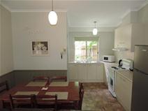 6/16-10 Gavan Street, Bright VIC 3741 REDECORATED & STYLISH - UNIT 6 ‘SILVER BIRCHES’ $275,000 This delightful unit in the Silver Birches complex has recently been very tastefully redecorated and renewed. Comprising an open plan lounge, dining & kitchen area, 2 bedrooms with BIR’s, modern bathroom, laundry & undercover parking for 1 vehicle. Boasting new carpets, soft furnishings and a modern interior colour scheme. Fully furnished & self contained. In immaculate condition in a superbly presented & well managed holiday unit complex with in-ground pool, outdoor kitchen & dining area. Excellent investment for your own holidays & rental return.