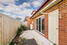 4/3 Redwood Drive HOPPERS CROSSING VIC 3029 For Sale $265,000 to $285,000 Situated in a popular Hoppers Crossing location this lovely unit is perfect for the downsizer or investor. Boasting 2 spacious bedrooms with built in robes and bathroom, separate lounge area and kitchen/meals, the living areas are tiled and the bedrooms are carpeted. The kitchen has stainless steel appliances and ample cupboard and bench space and is complimented by the neutral colour scheme throughout, nice ceilings give a sense of space and a low maintenance backyard really adds to the appeal. Add to all of this split system cooling and heating, quality blinds and fittings and a single garage with remote. Currently tenanted and returning $1173.00 per calendar month.
