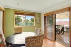 64 John Fisher Rd Belmont North NSW 2280 Presenting great opportunity in a desirable location, this low maintenance solid brick and tile residence offers a quality coastal family lifestyle. Neatly positioned within minutes of Lake Macquarie and Redhead beach, all major shopping facilities, public transport, the Fernleigh Track, quality schools and sporting fields, this home is surrounded by quality homes alike in a family friendly street. The home features 4 double bedrooms with built in robes, the master bedroom has an ensuite, a 2nd bathroom and 2 living areas. The spacious outdoor entertaining deck flows off the dining room, landscaped gardens embrace the home and surround the Balinese style 2nd entertaining deck which features overlooking the child friendly, fully fenced back yard. Additional features include ducted air conditioning, double automatic garage, a garden shed, great side access to the back yard with room to accommodate a van or boat, under house workshop and storage space. A wonderful family home... a must see !