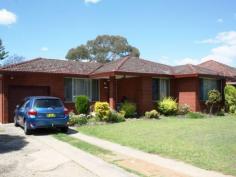 13 Angus Crescent Yagoona NSW 2199 Deceased Estate - 1227 sqm with 16.5 m Frontage This brick beauty is situated in a quiet street with loads of potential for the future, currently leased for $465 per week this well kept home offers: * Three (3) Bedrooms * Separate lounge and dining area * Spacious timber kitchen with electric cooking appliance * Second living area * Original bathroom with second toilet to laundry * Huge sized yard * Two separate lock up garages * Land dimensions 16.56/40.31 x 51.0/42.67m = 1227 approximately * Great for the investor and developer being a potential duplex site or more (subject to council approval) Property Snapshot Property Type: House Land Area: 1,227 m2