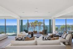 14 S Scenic Rd Forresters Beach NSW 2260 Per night: $650 to $1,300 Per week: $4,000 to $8,500 Maximum adults sleeps 8 Total adults & children sleeps 8 Bond required | Linen included
This architect designed tri-level beachfront is absolutely
spectacular. From the moment you enter its front door you will fall in
love with Sea Dream. The ultimate entertainer's delight Sea Dream is the
perfect retreat for family groups. Featuring floor-to-ceiling windows,
seamless indoor/outdoor living, multiple sitting areas and living spaces
including kid's room, and two full kitchens, this holiday home offers
the perfect retreat for family groups. Be amazed by the panoramic views
that await you and enjoy super spacious interiors, ultra modern
finishes, high ceilings and travertine tiling throughout. Take in fresh
ocean breeze and wonderful outlook from all levels of this amazing
house. Master bedroom contains a king bed, balcony with panoramic views,
walk-in robe and en suite with corner spa, shower and views. Bedroom 2
contains a king bed with built-ins and balcony. Bedroom 3 contains a
queen bed and built-ins. Bedroom 4 contains two single beds and
built-ins.
Living spaces with plasma TV, DVD player; surround sound; multiple sitting areas Ultra modern kitchens with electric cook top, oven, dishwasher, fridge, microwave Entertaining deck and balconies on all levels baring magnificent views; BBQ Direct beach access; sprawling lawns for kids to play; landscaped courtyard Secure entry; alarm; C-Bus system; intercom; sea breezes; remote double garage Main bathroom with shower, bath tub; two bathrooms contains shower, toilet