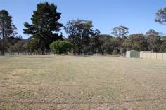 11 Happy Valley Drive Wallangarra Qld 4383 Build In Wallangarra
$59,000.00
This 4571m2 vacant block is located approx 3km from the town centre
of Wallangarra; approx 21kms North of Tenterfield. This level building
block with some mature shade trees has water & power available and
is situated in a developed housing area in Wallangarra. There is a 3m x
3m colorbond garden shed on a concrete slab and a lovely granite rock as
a feature on this property.