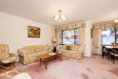 34/645 Hay Street Jolimont WA 6014 UNIT WITH VIEWS HOME OPEN SAT 15 NOV 12.15PM - 12.45PM This secure upstairs apartment is in a popular Over 55s group that backs to picturesque parkland & offers a common room, vegetable gardens and pool with outdoor entertaining space. It is highly desirable as a real estate purchase as it offers maximum flexibility being freehold not lease and provides the benefits of no large bonds - an owner can live as a resident or lease out as they wish. The location is fabulous - close to Subiaco, Shenton Park, Wembley & Floreat Shopping precincts. Bus Stop at the doorstep, a short walk to Daglish Train Station & in close proximity to arterial routes to the coast & all suburbs. THE APARTMENT Prime position with fabulous Park views from most points in the apartment. Desirable large light-filled and versatile open floor-plan. Entry hall. Kitchen is well appointed - U shape (able to be accessed from hallway or meals space) with attractive neutral colour scheme. Gas cook-top, Electric oven. Picture window looking North. Open plan meals/living that is spacious and opens through sliding door to the enclosed balcony looking to peaceful parkland views. Main ... show more View Sold Properties for this Location View Auction Results General Features Property Type: Unit Bedrooms: 2 Bathrooms: 1 Outdoor Features Carport Spaces: 1 Early $400,000's