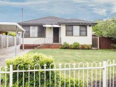 3 Chowne Place Yennora NSW 2161 SPACIOUS FAMILY HOME Situated in a quiet cul de sac is this immaculate and freshly painted 4 bedroom clad home. Featuring built-in wardrobes, separate lounge, dining, a huge solid timber kitchen and a spacious family room. Ideal for the growing family. Air conditioning, alarm and low maintenance block. Located minutes walk to all amenities. Property looks deceiving and inspection is a must. Property Snapshot Property Type: House Land Area: 440 m2 Features: Air conditioning Alarm Built-In-Robes Family Room