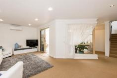 52/19 Flynn Street Churchlands WA 6018 Offers Over $640,000 LOOK NO FURTHER! This stylishly renovated townhouse in a resort style complex with a pool offers a lifestyle of convenience and is perfect for couples, families, downsizers and investors! With extra spacious internal and external areas totalling 288 sqm this property features a modern kitchen, a downstairs master suite and gorgeous outdoor spaces. Ideally located close to Herdsman Lake, The Herdsman gourmet grocer, public transport and inside the Churchlands Senior High School catchment area this property is a must to inspect! GROUND FLOOR FEATURES Light-filled kitchen/dining area/lounge with sliding doors to spacious paved courtyard Stylishly, renovated kitchen with vinyl wrap cupboard doors, Blanco, cooktop, oven and dishwasher Master bedroom with built-in robes and ensuite Renovated ensuite with shower, vanity and WC Laundry with separate WC Split system air conditioning Alarm FIRST FLOOR FEATURES Two further bedrooms with built-in robes Family bathroom with vanity, shower and WC Air conditioning OUTDOOR FEATURES Spacious landscaped courtyard with covered area for alfresco dining Lawn area with beautifully planted garden beds Lock up shed in garden Fenced pool in complex PARKING Garage Shared visitor parking in complex