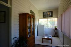 20 Kyogle Road Kyogle NSW 2474 Poised on the brow of a hill, out of reach of Fawcetts Creek and an easy stroll into town, this immaculate timber home is worthy of an immediate inspection. The spacious rear deck of this residence offers privacy and views, with ample space for undercover entertaining or enjoying the sun. The tastefully renovated interior of the home maintains its original charm, with polished timber floorboards throughout, whilst enjoying modern conveniences such as a sleek two-way family bathroom and well-appointed kitchen with induction cooktop and wall oven. Three good-sized bedrooms feature ample built-in storage, with the main bedroom boasting an ensuite and walk-in wardrobe. A separate dining room and enclosed verandah ensure adequate room to move for the growing family. The property features a 2.2Kva solar panel system, with solar hot water system and both town and tank water. A wood-burning fireplace and reverse cycle air-conditioning throughout ensure year-round comfort. Outside the home, a double garage with attached workshop provide ample space for storage. The block is a generous 2817m2.