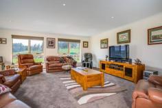 34 Laytons Road Sidmouth TAS 7270 Great Land, Great Home, Great Lifestyle Overlooking undulating pasture and capturing vast views of green fields, this 21.76 Ha (approx. 53 acres) property is the epitome of life in the Tamar Valley. With a combination of an eco-friendly, near new 4-5 bedroom home, built in 2013, ample water supply, mostly pasture with light bush and good outbuildings, country living surely couldn’t get any better than this? The current owners have endeavoured to make the modern home as self-sufficient as possible. They don’t pay anything for power, water or sewerage. There are 22 solar panels, solar hot water, double glazing, floor, ceiling and wall insulation, 4 dams (2 spring fed) and 2x 23,600L water tanks. The property has a fire zone rating of 1 even though there is a patch of trees to cut your own wood and various fruit trees and vegie beds will ensure an upcoming harvest. With 4 paddocks, each with their own water supply, it’s up to you what you run. Currently being used for horses and a few cattle although your options are endless with the addition of cattle yards, which easily converts to a round yard, vet cattle crush and loading ramp, 3 bay machinery shed, double garage and workshop. A 40 foot container with power and water is currently being used as a tack room and you will also find a dog run, wood shed plus private paved courtyard for summer dining. The interior of the home is light, bright and spacious. The kitchen has all the features including soft close cabinetry, stainless steel appliances, a 900mm oven with gas cooktop. 2 living areas ensure entertaining flexibility with a modern dcor running throughout the rest of the home. This is a very rare combination of home, land and lifestyle to come onto the market and we welcome your inspection today!