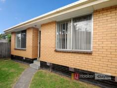 3/10 Moore Avenue Clayton South Vic 3169 $280,000 - $300,000 Set in an excellent location in Clayton South, this rear private unit will appeal to the first home buyer or the astute investor. Comprising of two bedrooms with built in robes, living room, central bathroom and a fantastic courtyard for entertaining, this unit does tick all the boxes. Situated in walking proximity to Westall station, schools and other amenities. Don't miss out!!! Inspect this Saturday or if you can't wait, call now!! Read more at http://clayton.ljhooker.com.au/DU4FHX#CezWL5tCBKHbbCl8.99