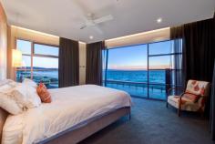 160 Esplanade Brighton SA 5048 Perfectly positioned on Adelaide's best coastal strip and moments from the beach, offering luxury and lifestyle at its very best. Sited on desirable, and manageable allotment of 563sqm approx and built by Tanti Constructions, this exceptional Esplanade entertainer was built using the highest quality materials and unsurpassed craftsmanship which sublimely emphasises a blend of rustic and contemporary themes including a lift servicing all 3 levels… An outstanding example of a grand and edgy contemporary build. The expansive open plan living areas on the ground floor comprise of 3 sections which can be independently segregated through stylish sliding glass partitions, the front being formal living/dining and balcony with some of the most stunning views you'll ever see in a beach side home. The middle section comprises an expensive kitchen with a gorgeous dark Antique Brown granite benchtops, appliances by Miele including; induction cooktop, steamer, oven, warming draw, and an abundance of storage in the 2 pac cabinetry. There is also a large power room, spacious pantry, separate laundry with outdoor access, informal dining, and breakfast bar seating. The rear section is used primarily as a TV room or retreat, and also have a small study nook. Upstairs there is a total of 5 bedrooms and three bathrooms, the master with Balcony, ensuite and double walk in robe, bedroom two also has an ensuite with built in robe, and bedroom five at the rear with east facing balcony and built in robe.