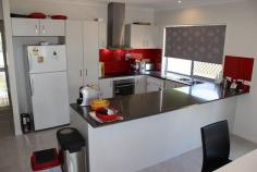 19 Larsen St Leichhardt QLD 4305 For Sale $389,000 - Stunning 3 bedroom plus Study home - Being SOLD fully furnished - Home is only 9 months old -
Sale includes 3 new beds, bed side cabinets, leather lounge suite, flat
screen tv, microwave, washing machine, dishwasher, bbq, mower, outdoor
table and chairs, curtains etc. This stunning home was only
completed on the 22nd of February this year but due to unforeseen health
issues the proud owners of this home must sadly sell it. From
the street this home is immaculate with a rendered front facade, solar
power, solar hot water and a great sized 794m2 block. Inside this
home has been upgraded with extra high ceilings, extra big bedrooms and
security doors and grills and 2 split system air conditioners. The kitchen of the home has beautiful stone bench tops, impressive appliances and a dishwasher plus a big breakfast bar. The well equipped kitchen overlooks the spacious meals and lounge area which opens out onto your fully tiled alfresco area. As
mentioned there are 3 bedrooms on offer with two being serviced by the
executive main bathroom and the master bedroom has its very own ensuite
and walk in robe. This creative floor plan also boasts a study or
possible fourth bedroom with the extra addition of a wall could be
transformed into a bedroom if required. There is also a double remote garage on offer with internal access for ease of living. To
the rear of the home the kids will be happy to find an awesome chook
pen with one of the best chicken mansions I have ever seen. Extra features include a full structural warranty on the home, a fenced block, side yard access and insulation. This
prime location means you are located within walking distance from
Leichhardt State School, the local swimming pool and an array of shops. The
Ipswich CBD is also less than 2 kms away and also this handy position
means you can be at the back gates of the RAAF base within minutes. If rented this home should return fully furnished a weekly return of $340 - $360 per week. To book your own private viewing please contact the listing agent Glenn Ball at First National Action Realty Ipswich
