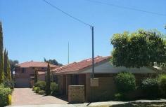 1/127 Robert Street Como WA 6152
-Ideal location and very nice clean unit. -This 3 bedroom 1 bathroom which is semi ensuite. -Property has separate lounge complete with split system air conditioning & dining area. -Double carport and storage room. -Brand new blinds have recently been installed. Sorry no pets property is a break lease and is available 22nd December 2014
Inspection Times
Contact agent for details
Availability Date