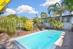45 Wellesley Crescent Kings Park NSW 2148 - 3 Bedroom split level home with built in robes to all - Large sun-room overlooking in-ground pool - Great size lounge and dining area with air conditioner and wood-fire - The home has cathedral ceilings with exposed beams - Timber kitchen with stainless steel electrical appliances and dishwasher - Front patio overlooking garden all on the high side of the street - All situated within the Kings Langley primary school catchment - Currently tenanted at $480 per week with a great tenant