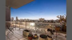 13/69 Wellington Street, St Kilda, VIC 3182 $510,000 Perfectly positioned between the bay and the bustle of St Kilda and Windsor, this elegant apartment in a boutique development is cream of the crop an ideal first home or savvy investment. Enjoying jawdropping vistas of the city from a wraparound balcony, the home is bright with polished boards and fine fittings throughout. Relax and watch the sunset in your spacious living and dining zone before preparing a meal in the gleaming kitchen with granite benchtops, plentiful storage and quality appliances. Sleep soundly in either carpeted double bedroom, both with built-in-robes and access to a chic bathroom with stone-topped vanity and mosaic tiled shower. Benefits include heating and cooling, european laundry, carpark, secure entry and incredible location between the nightlife of Chapel Street and the beachy lifestyle of St Kilda's Fitzroy Street. Current Body Corporate Rates are $680/qtr
