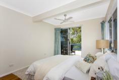 47 Vista Avenue North Copacabana, NSW 2251 Nestled in the dress circle locale of Vista North Avenue looking towards
the Pacific, this quintessential beach house will suit either a coastal
family wanting to get their foot in the door to buy a view or an
investor who sees the prime opportunity of such useable land with
outlook.
– Panoramic ocean and valley views capture Copacabana, MacMasters Beach and Sydneys coastline to North Head
– Unique corner block with easy access- useable 550sqm of land
– Flat front and rear yards for hours of enjoyment for the children to run around in
– Large open plan living room with sunken lounge area basking in the views
– Open plan kitchen and dining
– Three bedrooms all with built in robes
– Timber floors, air conditioning, Foxtel
– Family bathroom with separate WC
– Single remote lock up garage & storage, extra parking for multiple cars
– Easy to maintain gardens, undercover entertaining to the rear
– The large entertaining deck is where you will spend time creating
endless memories, enjoying ocean vistas by day and spectacular pink
sunsets by night, including Sydney New Years fireworks