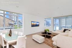 801/24 Refinery Drive, PYRMONT, NSW 2009 FOR SALE: $1,308,000 *Ideally positioned above ‘The Waterfront Park’ at Jacksons Landing, sitting on the Harbour’s edge with the water lapping the shore beneath your home. *Spacious 2 bedroom floor plan with East to West cross ventilation and enjoying natural light on 3 sides. *Private lift access, sharing the lift lobby with your 1 neighbour adds to the amenity and privacy this beautiful apartment enjoys.