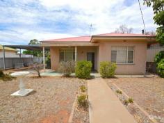 547 Radium St Broken Hill NSW 2880 ONE FOR THE MONEY Solid home in a popular north location close to schools and the Broken Hill Aquatic Center. The property consists of 2 bedrooms 1 with ceiling fan, combined kitchen / dining and lounge room. Bathroom with shower over bath, separate toilet and internal laundry. Externally there is a fully lined shed great for rumpus room or entertaining area and ample space for further development. Your vehicles are accommodated with double carport and front and rear access.