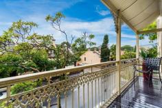 2/2 Darghan Street Glebe NSW 2037 This three bedroom apartment is situated within a large corner terrace in the very heart of Glebe. This property is truly unique with elevated entertaining courtyard, wrap around balconies and a new bathroom. This is a special property that will not last long. District views Polished timber floors and high ceilings Large kitchen New bathroom Sunny wrap around balcony Open entertaining garden courtyard Internal laundry