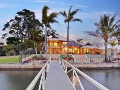 6 Norfolk Ct Pelican Waters QLD 4551 Iconic Waterfront Residence - Positioned at the end of a cul-de-sac on a 1149sqm north to water allotment surrounded by parkland - This stunning 5 bedroom plus study property is sprawled over two levels with stunning water and parkland views - Encompassing approximately 570sqm of under roof living, this home has been designed to maximise its location - Balinese inspired design capture a flow from inside to outdoor living, ideal for entertaining or relaxing - Sparkling in ground swimming pool with spa and grass thatched hut overlooking nearly one kilometre of the main canal - Private pontoon and immaculate gardens make this property perfect for the large family or those who like space and enjoy privacy - Oversized triple car garaging plus stunning timber and granite kitchen with three separate internal living zones - Absolutely amazing home first time to the market this property will not disappoint call Luke Carter to arrange your private viewing