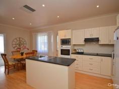 475 Cummins St Broken Hill NSW 2880 EXCELLENT NORTH LOCATION Ideally located to schools and Aquatic Centre this family home is on an elevated site. The home offers three bedrooms with built in robes plus an office. There is a well-appointed stylish kitchen with adjacent dining area which leads through to the lounge room. Centrally located bathroom includes Bath and shower recess, internal laundry and toilet. Low Maintenance grounds with rear vehicle access, garage and carport.