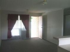 9 / 4 Skinner Street Gatton Qld 4343 $199,000 OPPORTUNITY PLUS - OWNERS/INVESTORS THIS UNIT IS A MUST TO INSPECT 2 Bedroom brick unit comprises combined lounge/dining room with airconditioner, kitchen including dishwasher, bathroom, laundry and single car accommodation, and at the sought after end of the block. This unit is ideally located and walking distance to Gatton C.B.D. (Schools, Shops, Trains, Buses etc) and only 5 mins from U.Q. Gatton Campus and just 35 mins to Toowoomba, 45 mins to Ipswich, 1 Hour to Brisbane. Direct access to the South West Corridor which has been predicted for major growth and expansion over the next 10 years. Leased for $255.00 on periodical from 25.1.15 makes this the ideal investment at Just $199,000 Property Snapshot Property Type: Unit Construction: Brick Veneer
