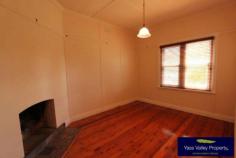 44 Mont St Yass NSW 2582 $345,000 Walk to town or the Golf Club (beautiful Thai menu) Period style home This lovely period cottage has great bones and with a little imagination would be a stand out Three bedrooms, two offering plantation shutters the master with built in wardrobe the Large lounge offers a slow combustion fire plus flued modern gas heater. there is also a Modern bathroom with heated towel rail and IXL Tastic heat lamps plus separate W.C. Features block 948m2 Polished floors and high ceiling throughout flued gas heater gas continuous {infinity} hot water system Ducted evaporative cooling Galley kitchen with new stainless steel dishwasher, European stainless steel gas cooker and under-bench water filter internal laundry with storage two garden sheds Front covered porch rear concrete patio Modern bathroom corner block with North aspect Property Features Property ID 11533693 Bedrooms 3 Bathrooms 1 Land Size 948 Square Mtr approx. Built In Robes Yes Fully Fenced Yes Heating Yes Open Fire Place Yes