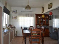 14 Porter Street Gayndah Qld 4625 $209,000 Not Just a Pretty Face * Solid 3 bedroom home on a spacious 1679m2 - * Returning $250 p/w partly furnished * Freshly painted kitchen with gas stove & pantry - lots of cupboard space * Two bathrooms * Cladded Exterior * New curved driveway with feature garden * 1 bay lock up garage, 6x6 shed, 3x3 lawn locker + carport * New rev cycle A/C in living area + plenty of windows to let the breeze in * Rain water tanks * Established trees and gardens * Option to buy fully furnished Property Snapshot Property Type: House Land Area: 1,679 m2