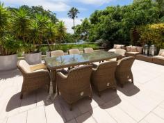301/11 Esplanade Elizabeth Bay NSW 2011 DETAILS ID #: 0000247448 Price: Expressions of Interest Type: Apartment Bed: 5 Bath: 5 Car: 4 'Villa Caprera' - Whole Floor Palatial Luxury Opposite Park & Harbour Enjoying an ideal Northerly aspect and sublime views of waterfront Beare Park, the shimmering Harbour and NYE fireworks, this dream private oasis is the largest in an award-winning boutique security block of just 8. Architecturally inventive and glamorously appointed for contemporary easy living and entertaining with minimal upkeep, this vast indoor/outdoor apartment is perfect for downsizers or a young family. Masterbuilt and occupying an entire floor in a coveted harbourside cul-de-sac position, the apartment's sleek sophistication offers incredible versatility, absolute security and quiet privacy. A short walk to elite Elizabeth Bay marina, Rushcutters Bay tennis courts or high-fashion Potts Point shopping, dining and transport choices, this magnificent apartment is also just minutes to the CBD by water taxi. * Level lift access directly into your private lobby and reception foyer * 2 huge open plan living/dining rooms flow to 2 large alfresco terraces * Marble Miele Gaggenau gas gourmet kitchen, walk-in pantry, cocktail bar * 2 opulent master wings with marble ensuites, walk-in robes, terrace access * Separate study zone, 2 additional large bedrooms, 1 with marble ensuite * Large separate fully-equipped home theatre/rumpus room or 5th bedroom * Marble guest powder room, marble main bathroom, internal laundry room * High ceilings, abundant storage, sensor-lit wardrobes, motorised blinds * Stone terraces, travertine or wide-planked timber floors, silk carpet in bedrooms * Ducted A/C (all rooms separately controlled), surround sound, no common walls * Motorised awnings, lush low-maintenance landscaping and vertical garden * 4-car security garage (internal access), comprehensive back-to-base alarm